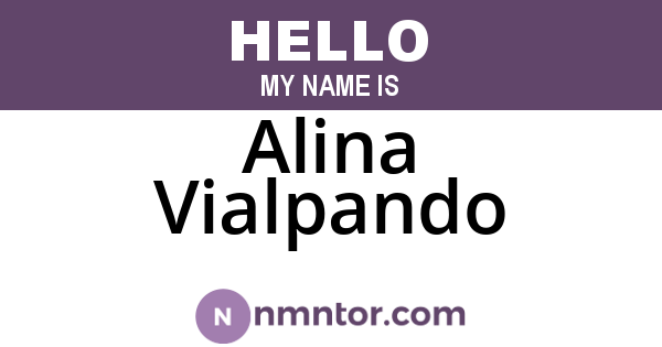 Alina Vialpando