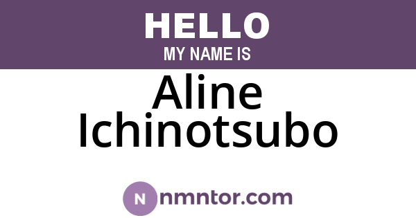 Aline Ichinotsubo