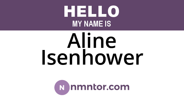 Aline Isenhower
