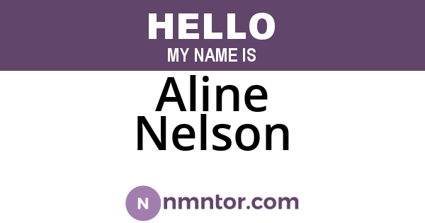 Aline Nelson