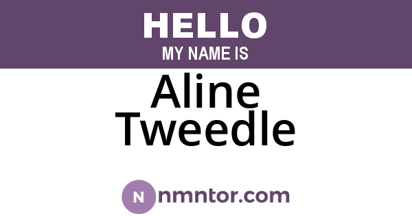 Aline Tweedle
