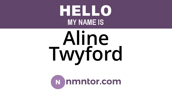 Aline Twyford