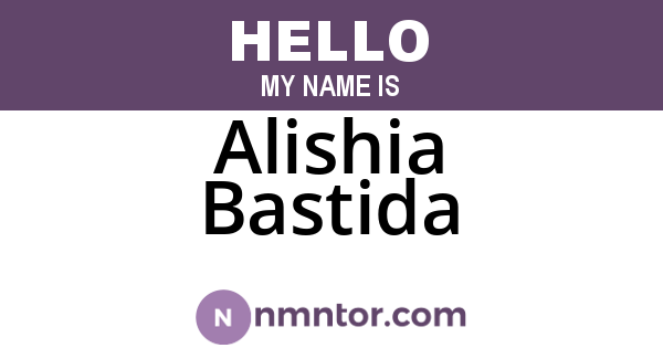 Alishia Bastida