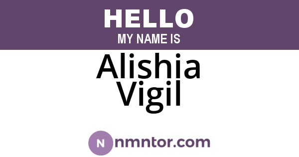 Alishia Vigil