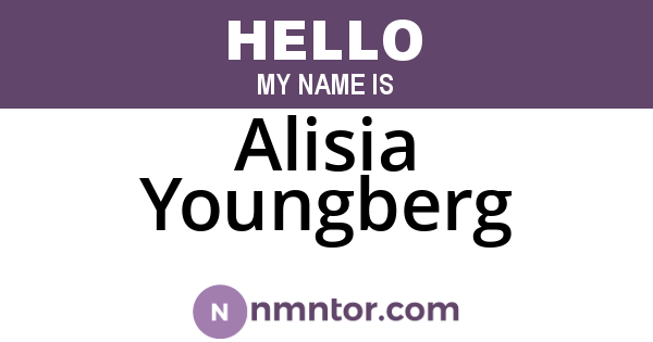 Alisia Youngberg