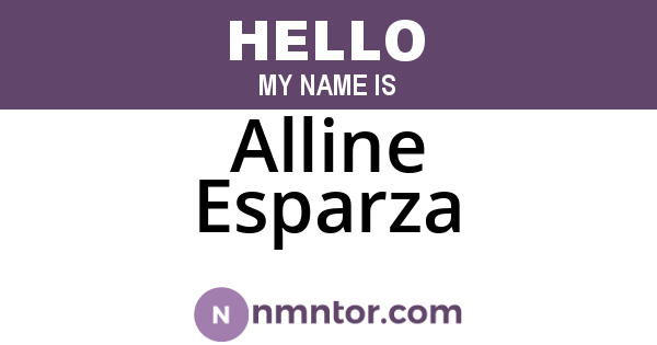 Alline Esparza