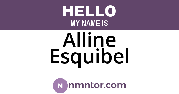 Alline Esquibel
