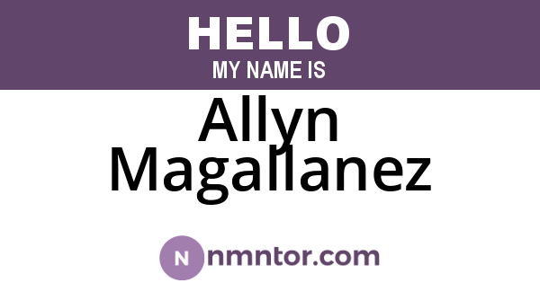 Allyn Magallanez