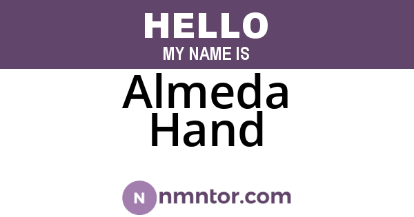 Almeda Hand