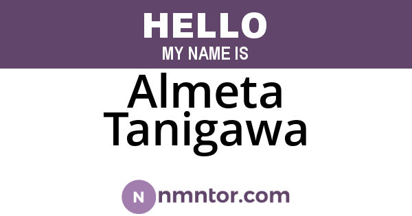Almeta Tanigawa
