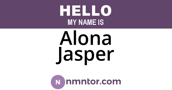 Alona Jasper