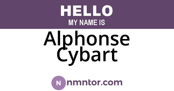Alphonse Cybart