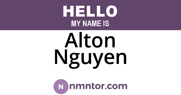 Alton Nguyen