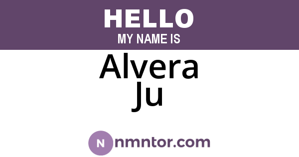 Alvera Ju