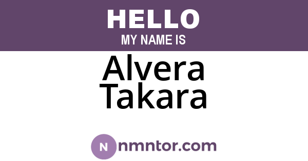 Alvera Takara