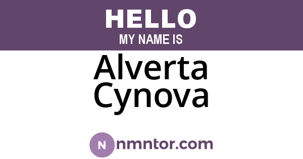 Alverta Cynova