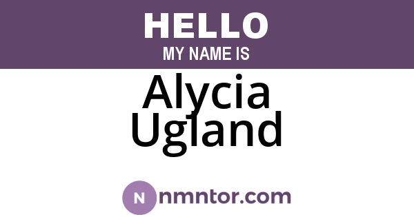 Alycia Ugland