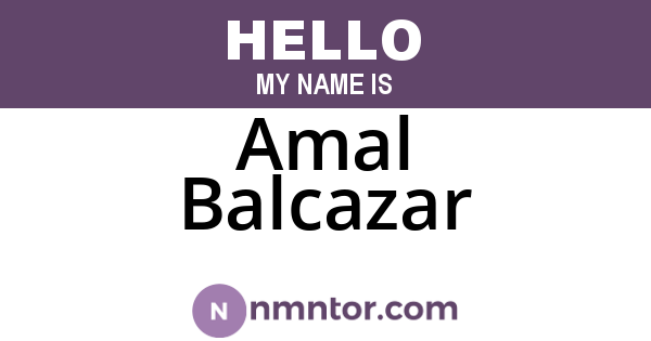 Amal Balcazar