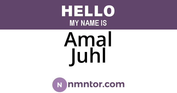 Amal Juhl