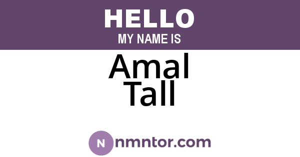 Amal Tall