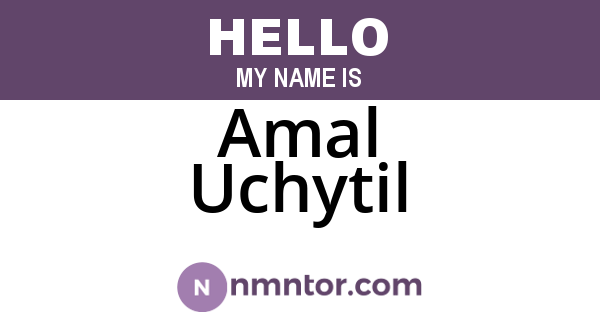 Amal Uchytil