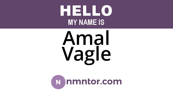 Amal Vagle