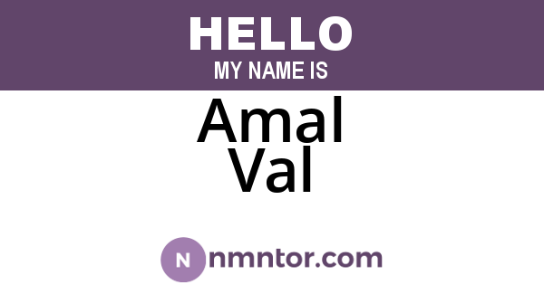 Amal Val