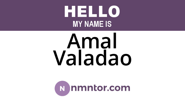 Amal Valadao