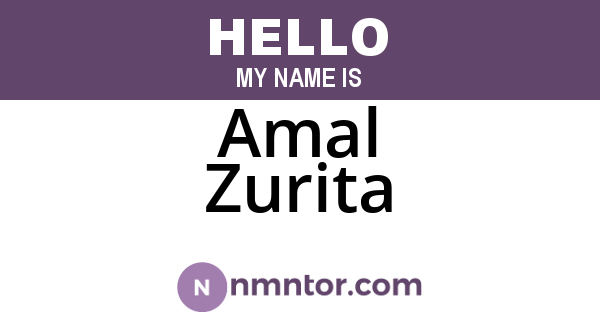 Amal Zurita