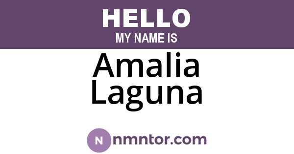 Amalia Laguna