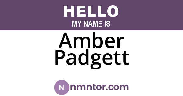 Amber Padgett