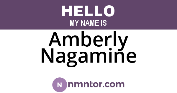 Amberly Nagamine