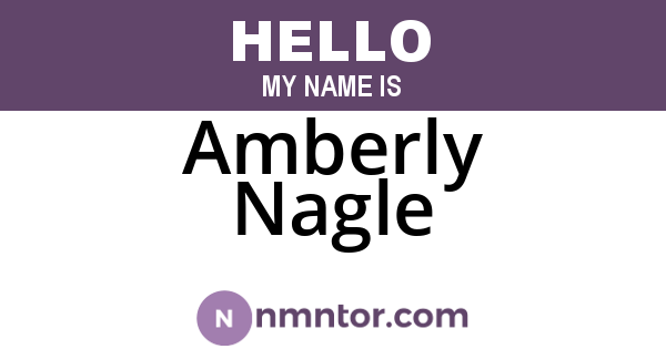 Amberly Nagle