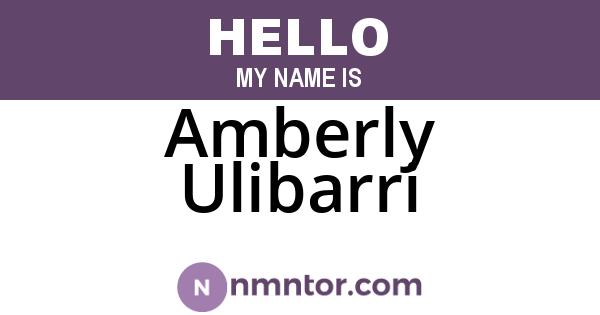 Amberly Ulibarri