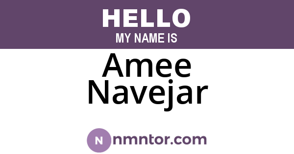 Amee Navejar