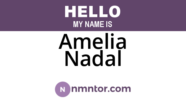 Amelia Nadal