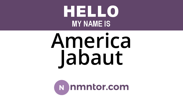 America Jabaut