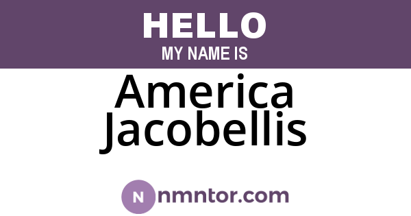America Jacobellis