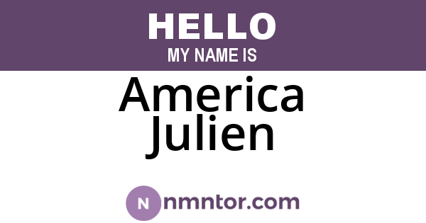 America Julien
