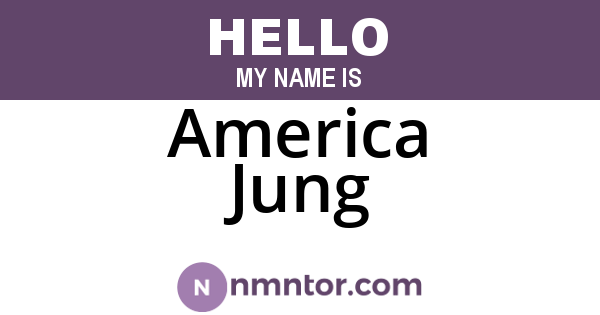 America Jung