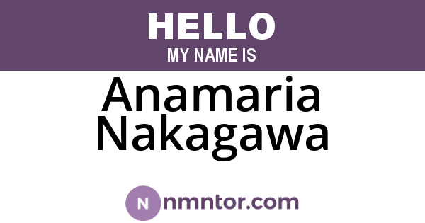 Anamaria Nakagawa