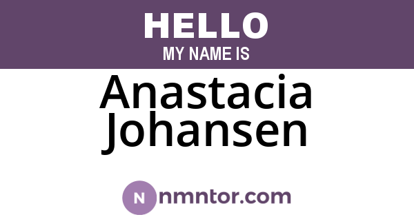 Anastacia Johansen