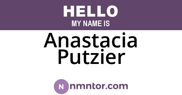 Anastacia Putzier