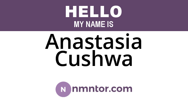 Anastasia Cushwa