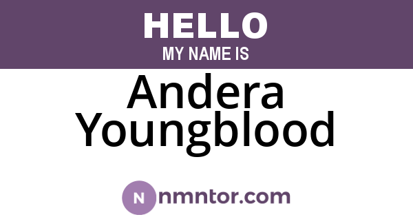 Andera Youngblood