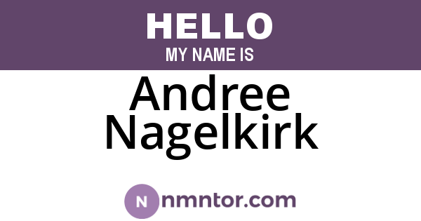Andree Nagelkirk
