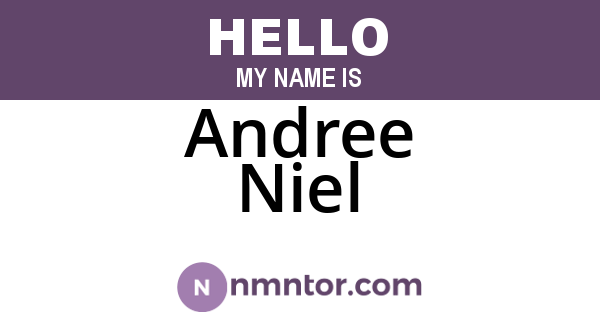 Andree Niel
