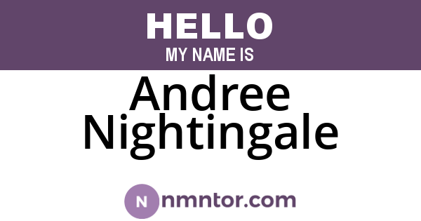 Andree Nightingale