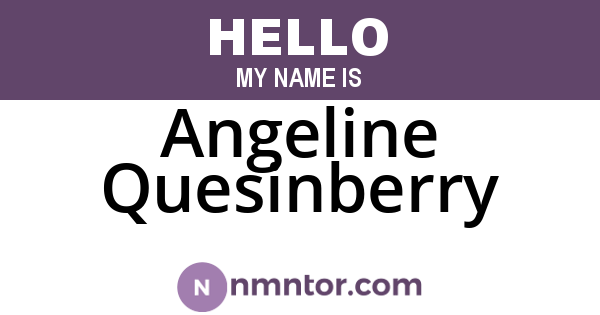 Angeline Quesinberry