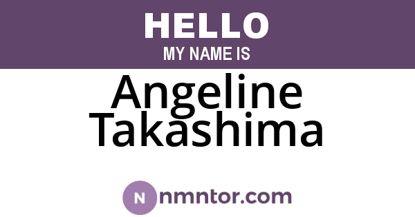 Angeline Takashima